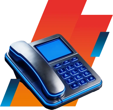 illustration d'un téléphone fixe
